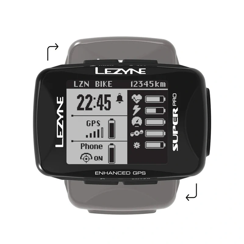 Lezyne Super Pro GPS: Unleash Your Ride with Precision Tracking & Smart Data.